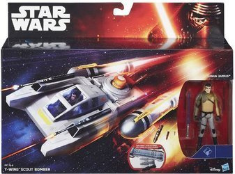 Star wars b3675  pojazd deluxe + figurka