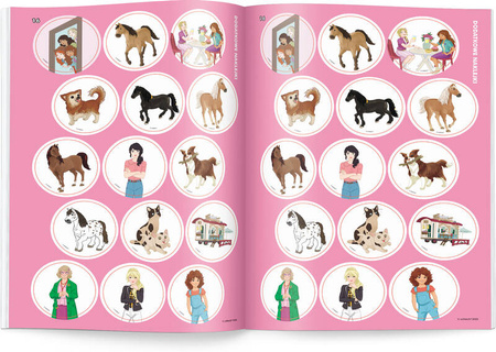 Książeczka SCHLEICH Horse Club Kolorowanka z naklejkami 341961