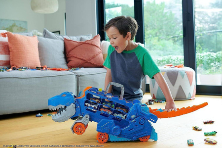 Hot Wheels HNG50 City T-Rex Mega Transporter Zestaw 140022