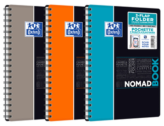 Kołozeszyt Oxford B5 80k krata 2 spirale Student 121680