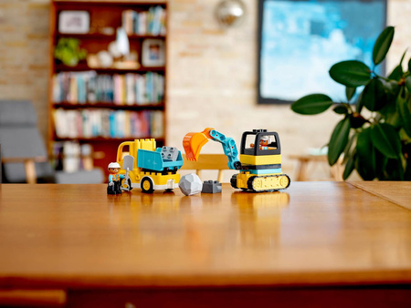 Lego 10931 ciężarówka i koparka gąsienicowa v29