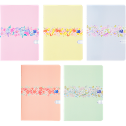 Zeszyt Oxford A5 32k krata Flowers 428268