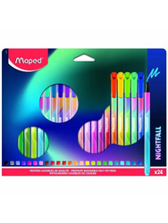 Maped pisaki Nightfall 24 kolory 444022