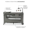 Kinderkraft JOY 2 z akcesoriami Dark Grey Łożeczko turystyczne 925155