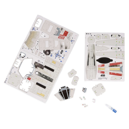 Puzzle 4D SW statek X-Wing 013278