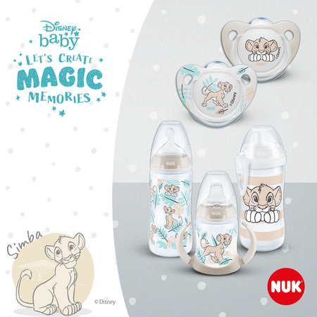 Nuk Kubek niekapek Kiddy Cup 300ml 12m Disney Król Lew 417200