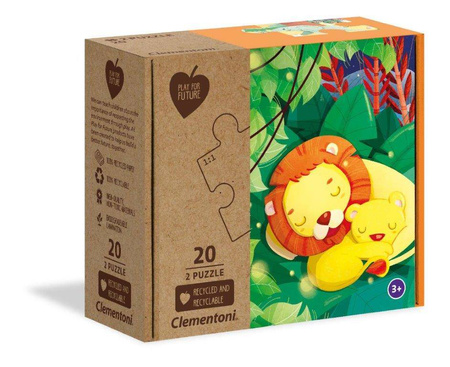 Clementoni puzzle 2*20 lwy