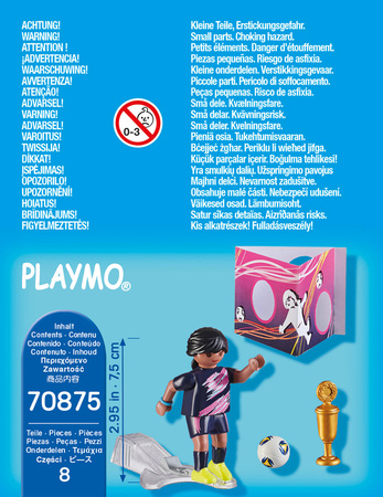 Playmobil 70875 Piłkarka z bramką 708755