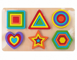 UKŁADANKA DREWNIANA KSZTAŁTY 849863