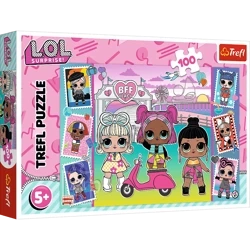 Puzzle Trefl 100 Zdjęcia laleczek 164435