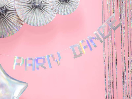Baner electric holo - party dance, opalizujący, 9,5x130cm