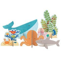 Petit collage puzzle przestrzenne ocean 447381