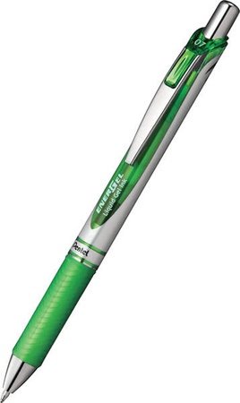 Pentel Pióro kulkowe 0,7mm Energel limonkowe BL77 025425