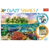 Puzzle Trefl 600 Crazy Shapes Tropikalna wyspa 111132