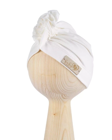 BinW Turban Niemowlęcy Cream 7-12 m 708233