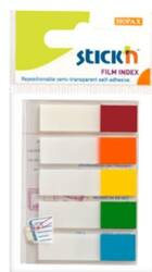 Zakładki indeksujące Stick'n 5kol neon 100k. 214657