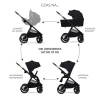 Kinderkraft  Nea 2 Midnight Black 2w1 926008 Wózek wielofunkcyjny