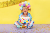 Świeczki urodzinowe Happy Birthday 13szt 2,5cm mix kol 131002