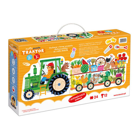 CzuCzu Moto puzzle Traktor 2+ 3+ 493211