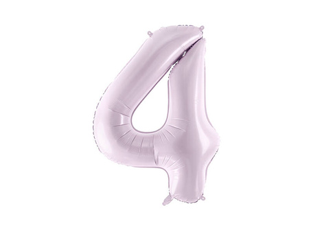 Balon foliowy cyfra 4 72cm fiolet 052567