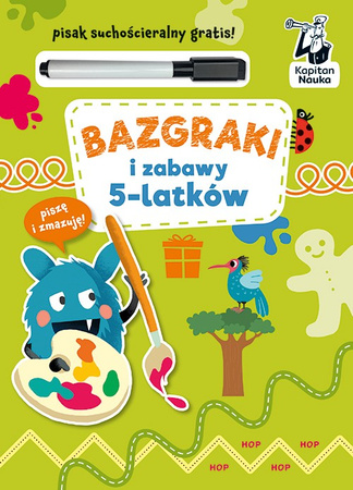 Książeczka Bazgraki i zabawy 5-latków 663502