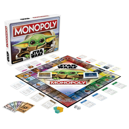 Gra hasbro monopoly the child mandalorian f2013