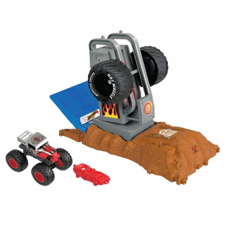 Hot Wheels HNB87/HNB88 Zestaw Monster Trucks Arena Smashers Podstawowe wyzwanie 136551
