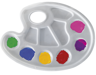 Maj paletka do farb standard 002939