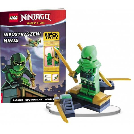 Książeczka LEGO NINJAGO NIEUSTRASZENI NINJA 345365