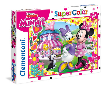 Clementoni puzzle 104 disney minnie happy helpers