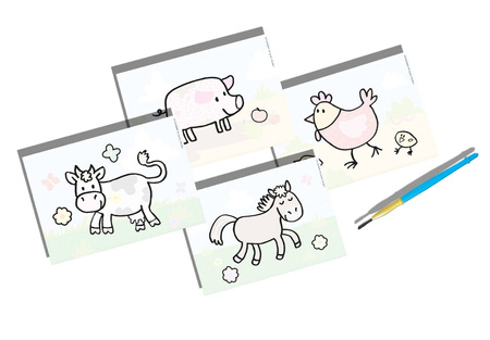 Ses Creative My first Malowanie wodą Farma 144555
