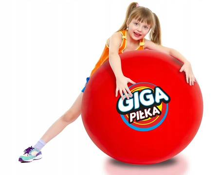 Epee Gigapiłka 2,5m czerwona obwód 603975