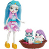Enchantimals fcc62 lalka+zwierzątka zestaw
