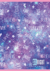 Zeszyt A5 32k linia podwójna dwukolorowa laminowany ST RIGHT MIX DZ 654756