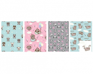 Teczka z gumką ASTRAPAP A4 Pastel animals 223322