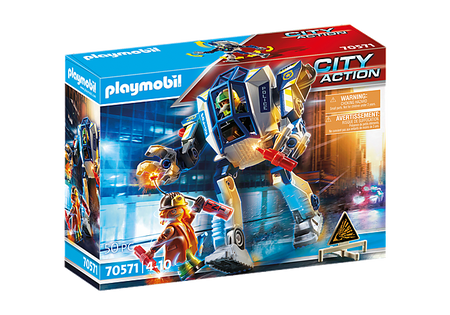 Playmobil 70571 policyjny robot: akcja specjalna