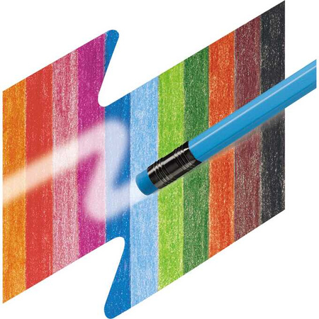 Faber-Castell Kredki z gumką 12kol 166122