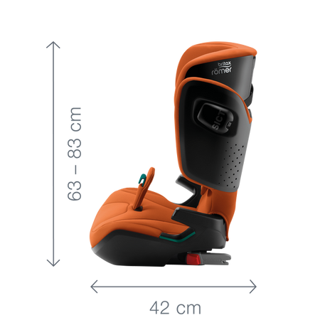 Britax Romer Kidfix i-Size BR Storm Grey SB fotelik samochodowy 15-36 kg