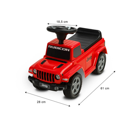 Toyz Jeździk Jeep Rubicon Grey 392875