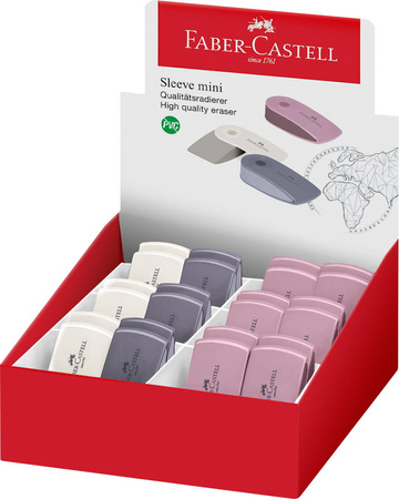 Faber-Castell Gumka lub temperówka sleeve mini harmony mix 824343