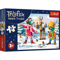 Puzzle Trefl 30 XMAS Świateczny czas Treflików 183139