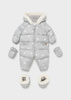 Mayoral Kombinezon z nadrukiem rozm. 1-2 m 60 kolor 26 gris