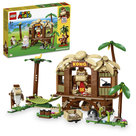 Lego 71424 Super Mario Domek na drzewie Donkey Konga zestaw rozszerzający