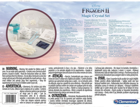 Clementoni frozen magiczne kryształy 152964