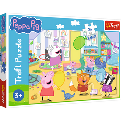 Puzzle Trefl 24 maxi Piękna Peppa 143676