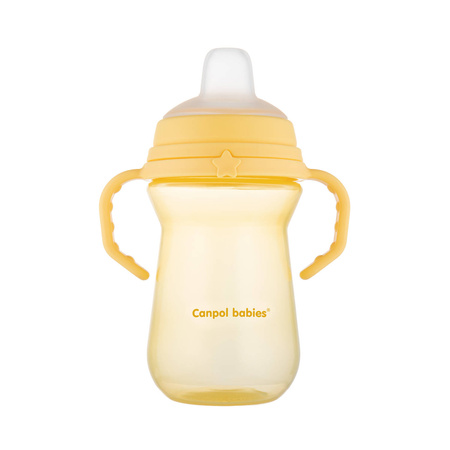 Canpol kubek z silikonowym ustnikiem FristCup 250 ml 870086