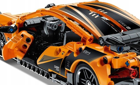 IM MASTER Klocki Auto pomarańczowe 490el 040196