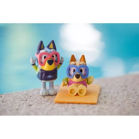 Bluey Figurki 2pak Zabawa Na Basenie 130391