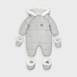 MAYORAL KOMBINEZON GŁADKI KOLOR GRIS ROZM.2-4 M