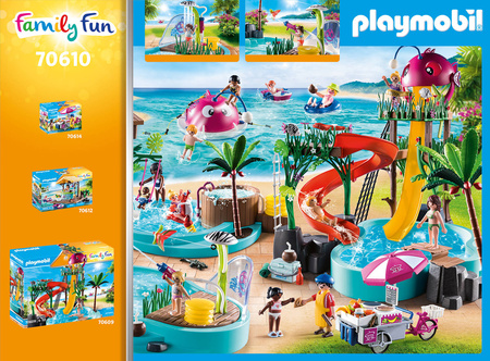 Playmobil 70610 Basen z armatką wodną
